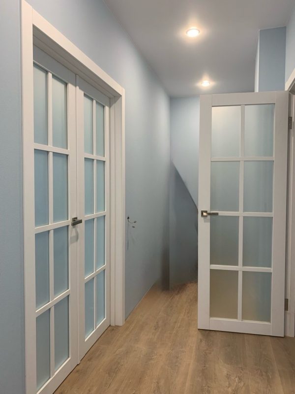 Двухстворчатые межкомнатные двери